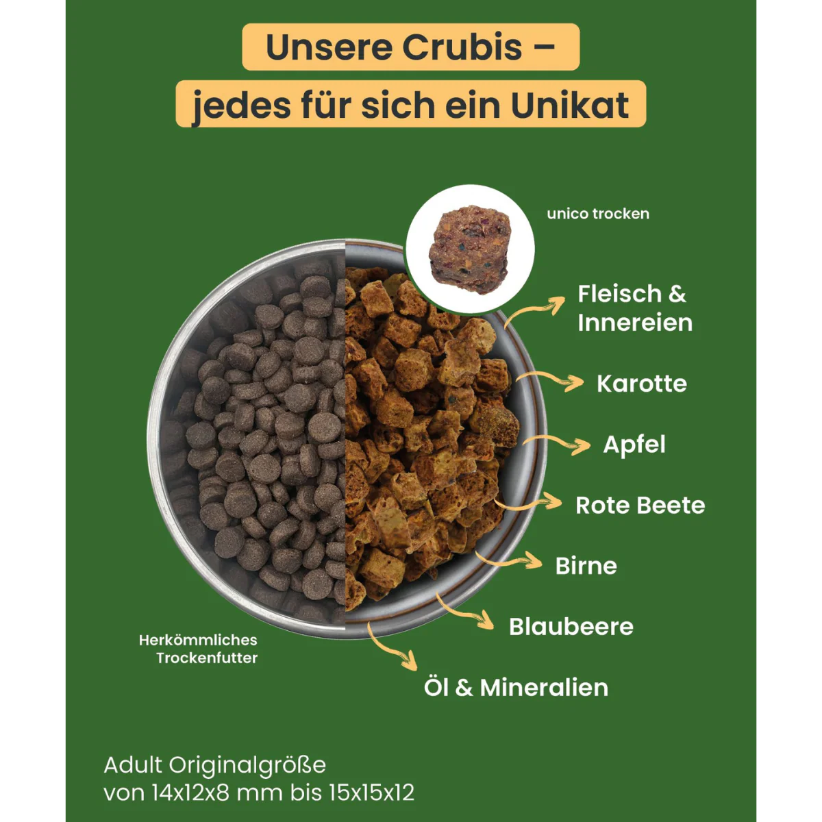 FRESCO unico Adult – Trockenfutter Huhn - Image 3