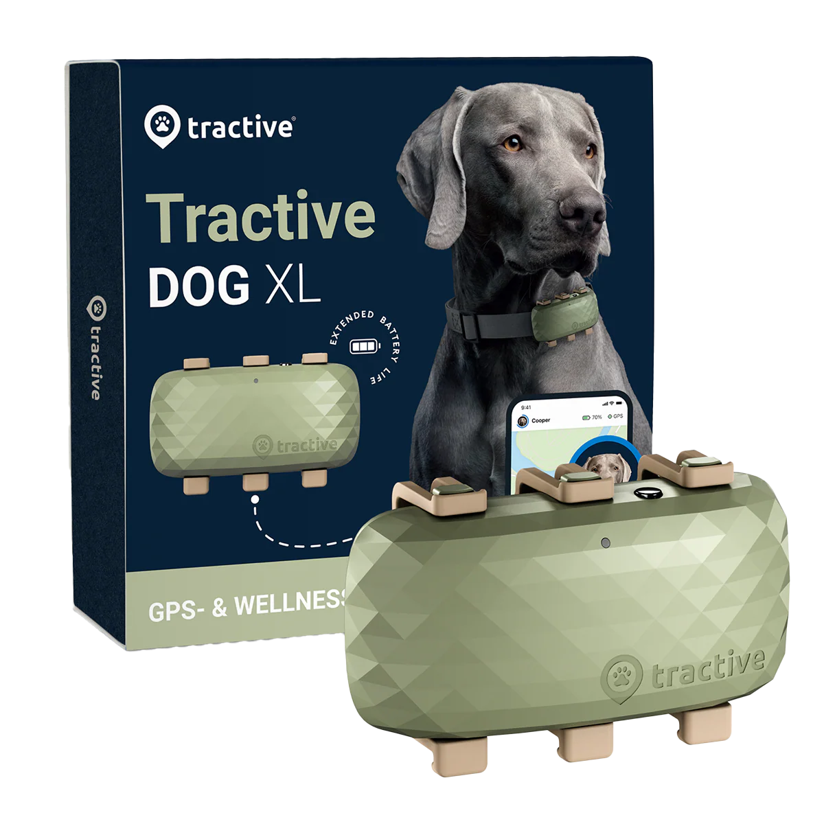 GPS Tracker Tractive Dog XL