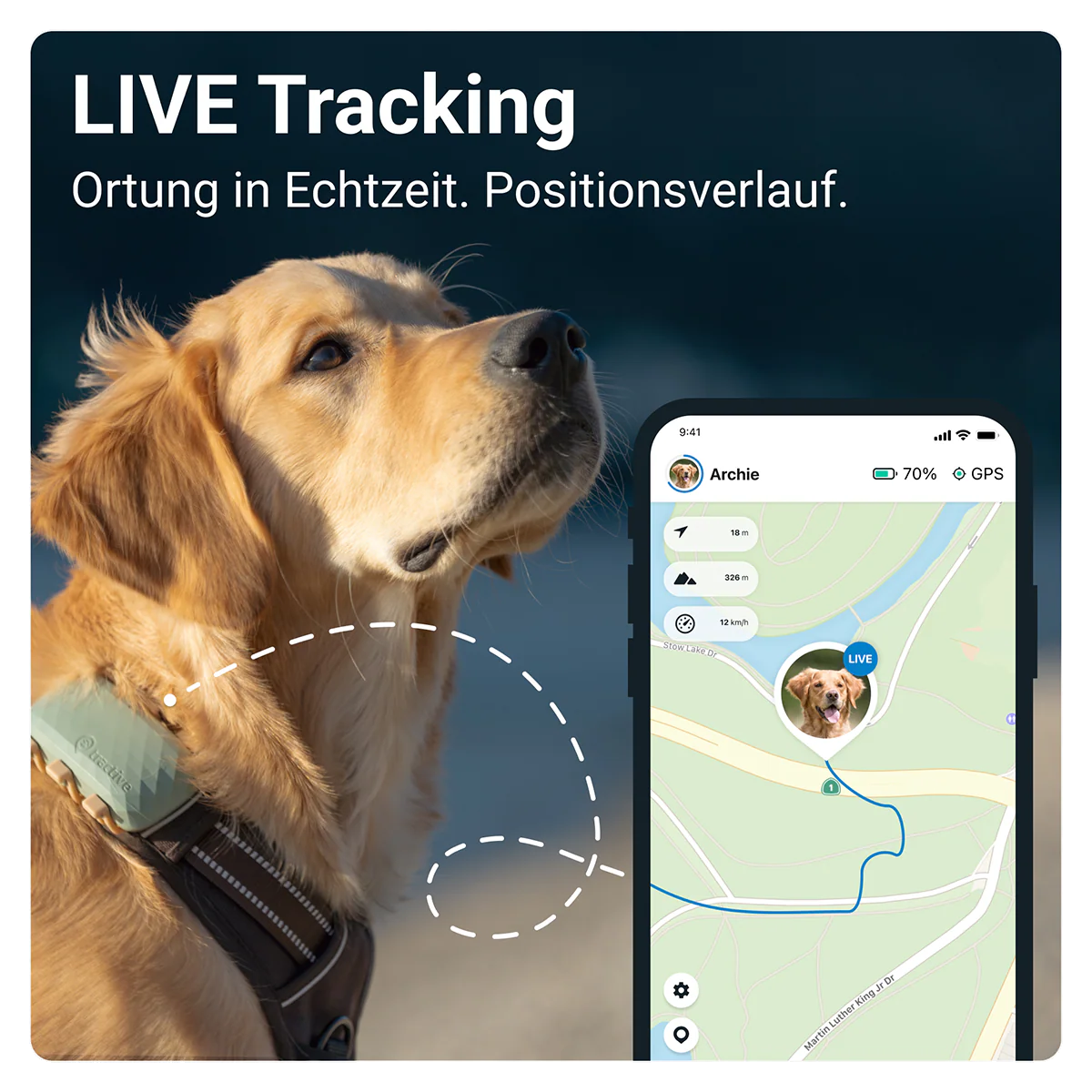 GPS Tracker Tractive Dog XL - Image 3