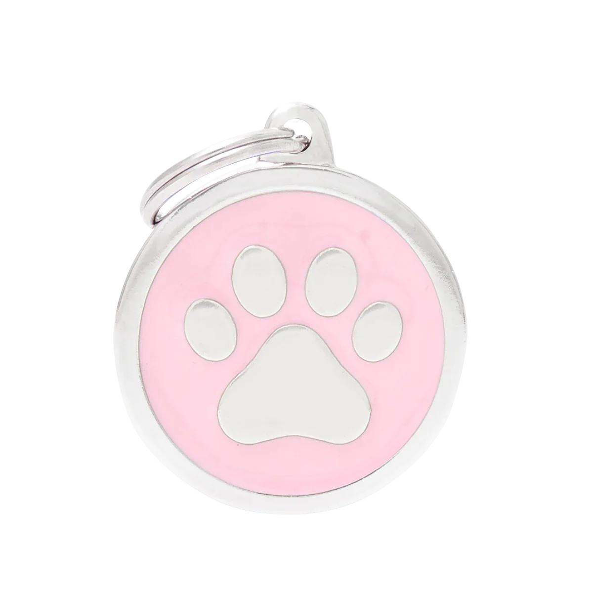 Hundemarke personalisiert Kreis Pfote - Image 3