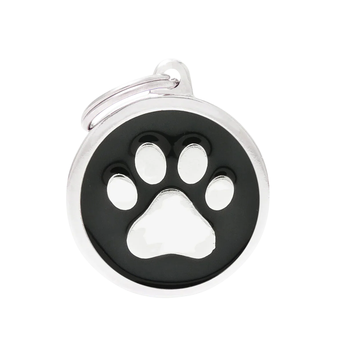 Hundemarke personalisiert Kreis Pfote - Image 4