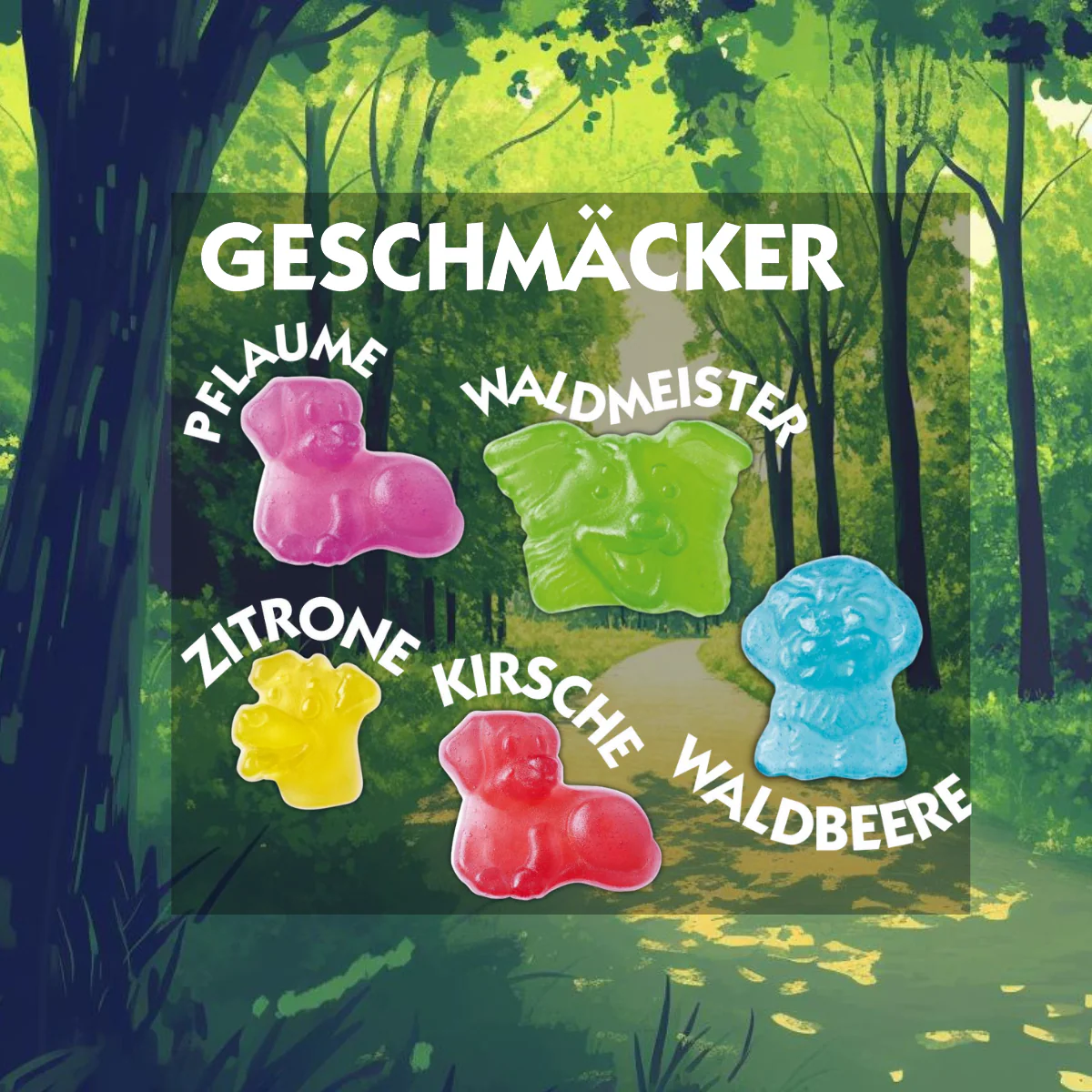 Katjes Hundjes Fruchtgummi - Image 2