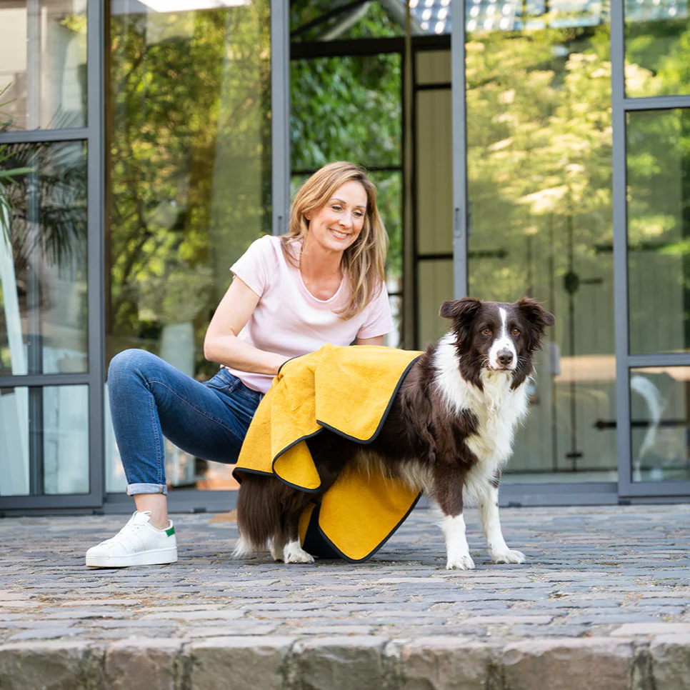 Hundehandtuch mit Eingrifftaschen Maxi - Image 3