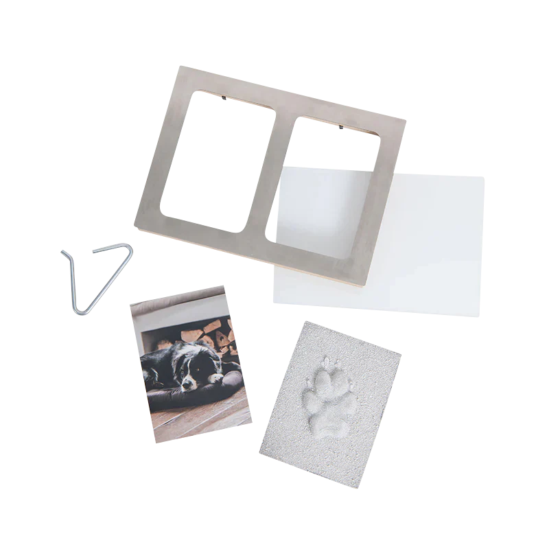 Pfotenabdruck Gips 2er Rahmen - Image 8