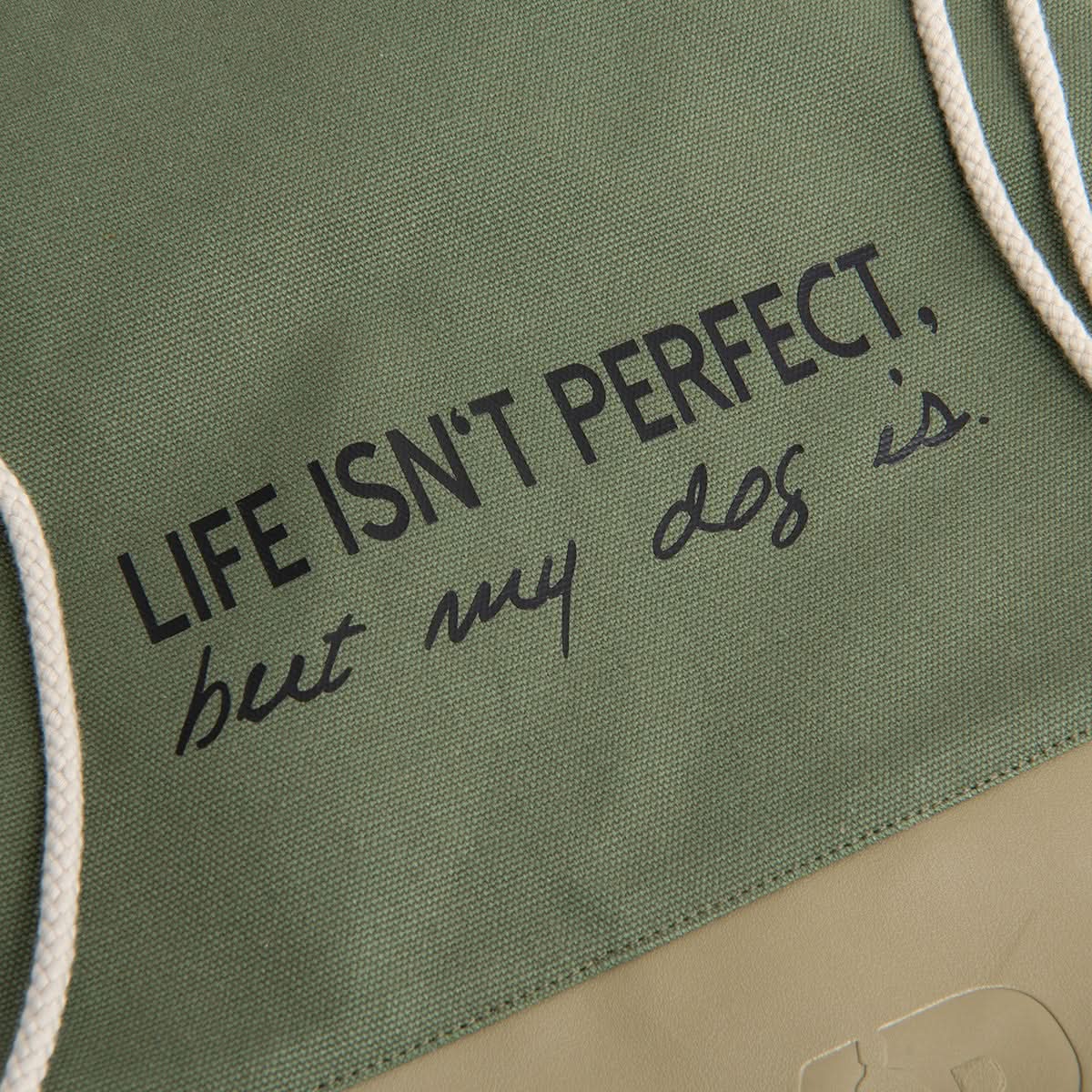 Rucksackbeutel "LIFE ISN'T PERFECT" - Image 4