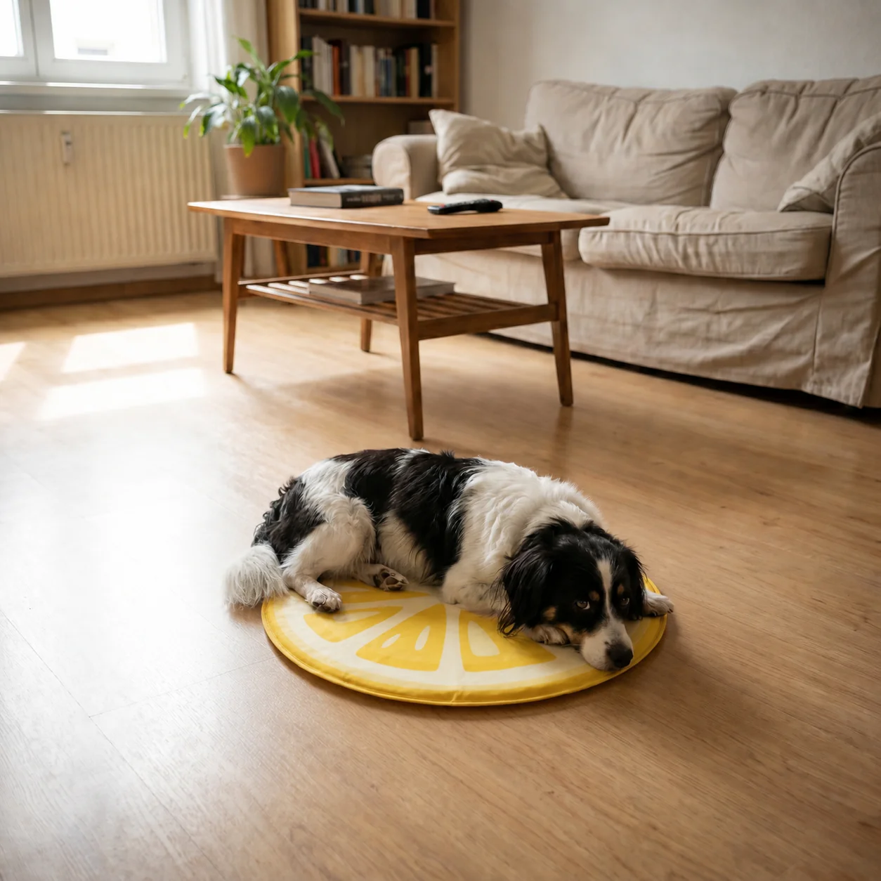 Runde Kühlmatte für Hunde selbstkühlend - Image 5