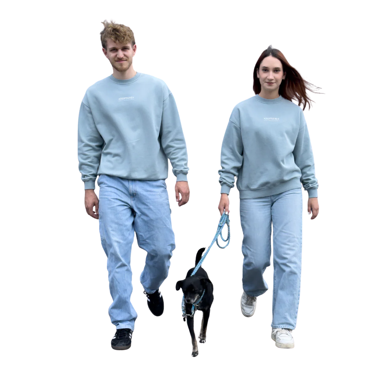 Sweater Unisex "ADOPTIEREN STATT PRODUZIEREN" - Image 4
