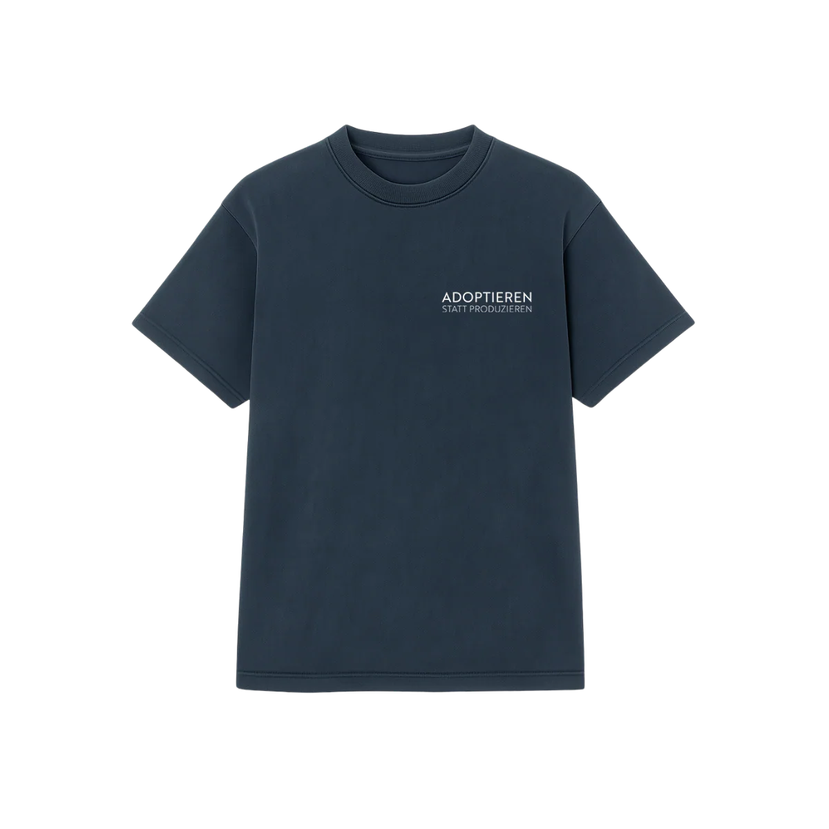 T-Shirt Unisex "ADOPTIEREN STATT PRODUZIEREN" - Image 6